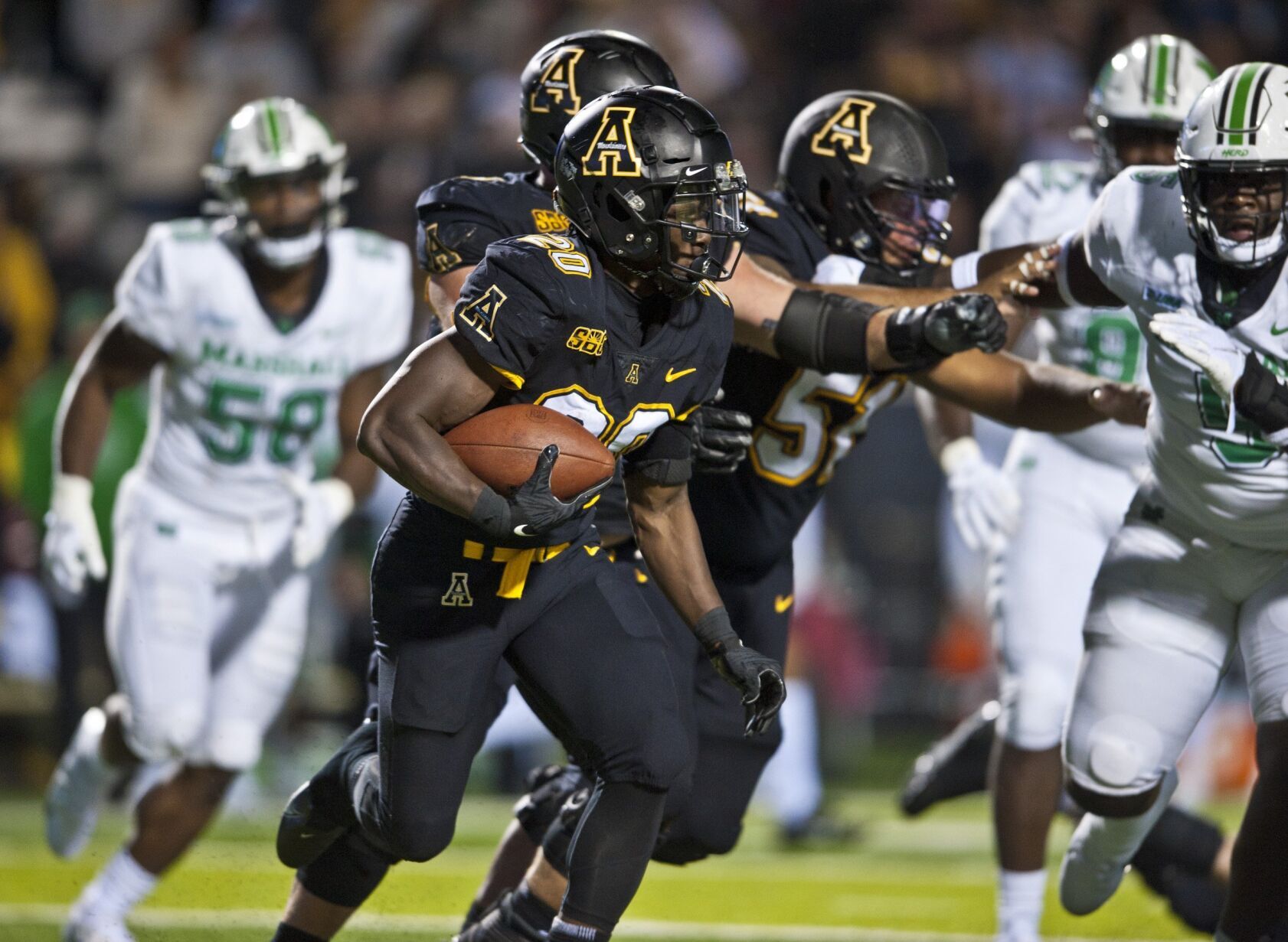 Marshall Appalachian State football